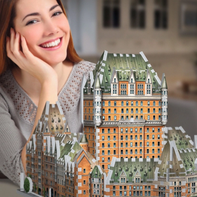3D sestavljanka WREBBIT Le Château Frontenac 865 kosov