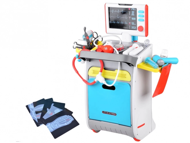 Medicinski komplet zdravstveni center mali medicinski voziček ZA4197