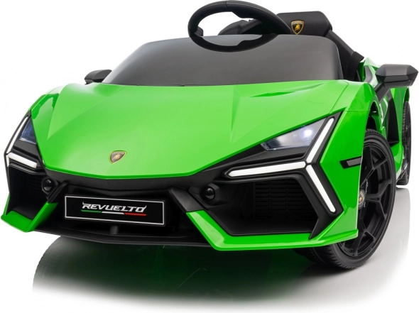 Električni avtomobilček LAMBORGHINI Revuelto zelen