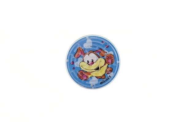 Plastična uganka z kroglico 7cm