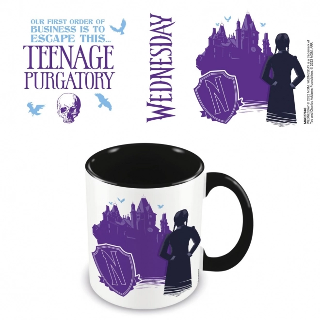 Skodelica Wednesday Teenage Purgatory 315 ml