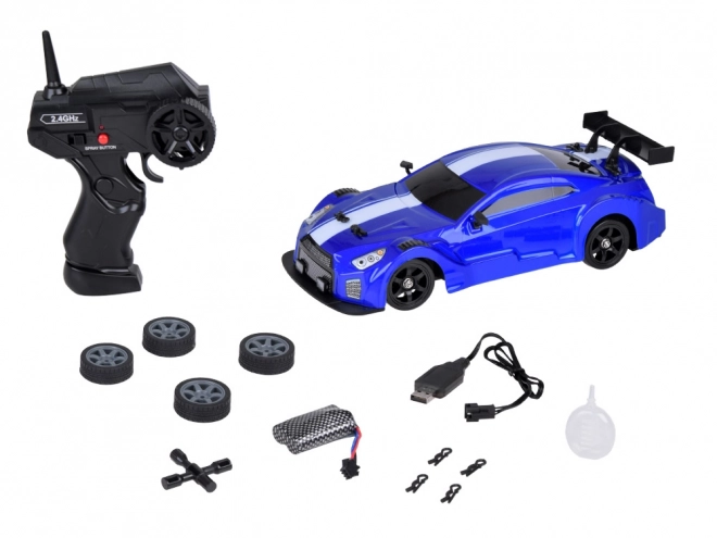 Dirkalni RC avto Drift z efektom dima in LED osvetlitvijo