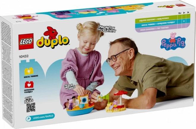 LEGO DUPLO 10432 Peppa Pig Peppa in izlet z ladjico