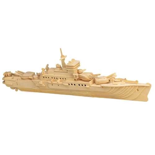 Lesena 3D sestavljanka ladja križarka Woodcraft