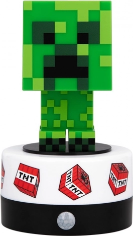 Minecraft nočna lučka Creeper z zaznavanjem gibanja in zvokom