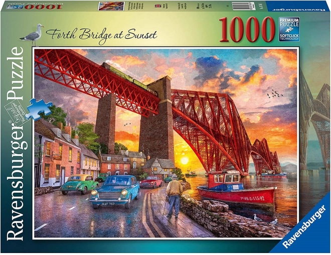 Puzzle 1000 kosov Most ob sončnem vzhodu