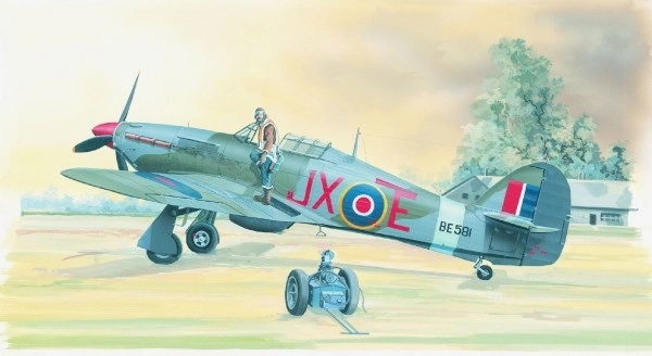 Model letala Hawker Hurricane MK.II HI TECH 1:72
