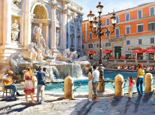 CASTORLAND Sestavljanka Fontana di Trevi Rim 3000 kos