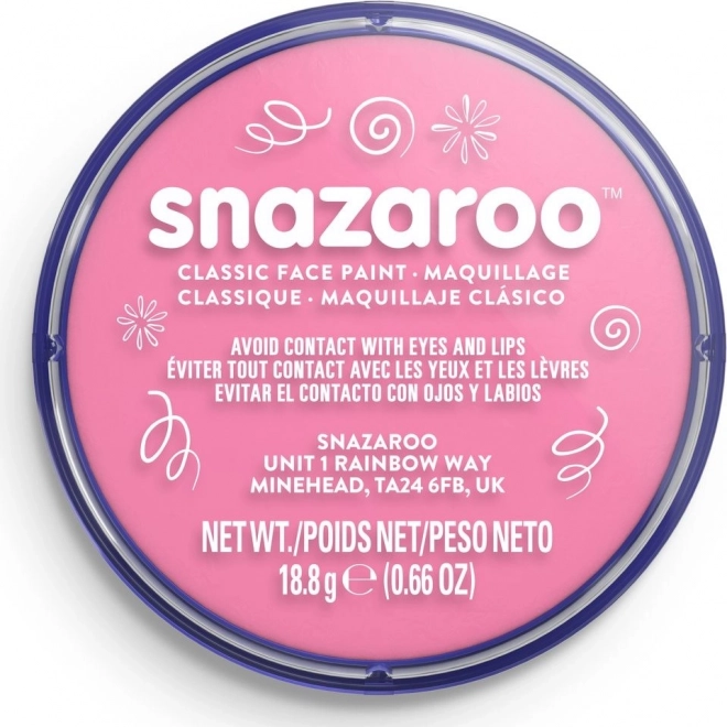 Snazaroo svetlo roza barva za obraz 18ml