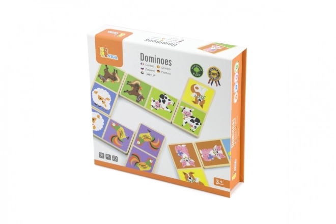 Viga Leseno domino Kmetija 28 kosov Montessori