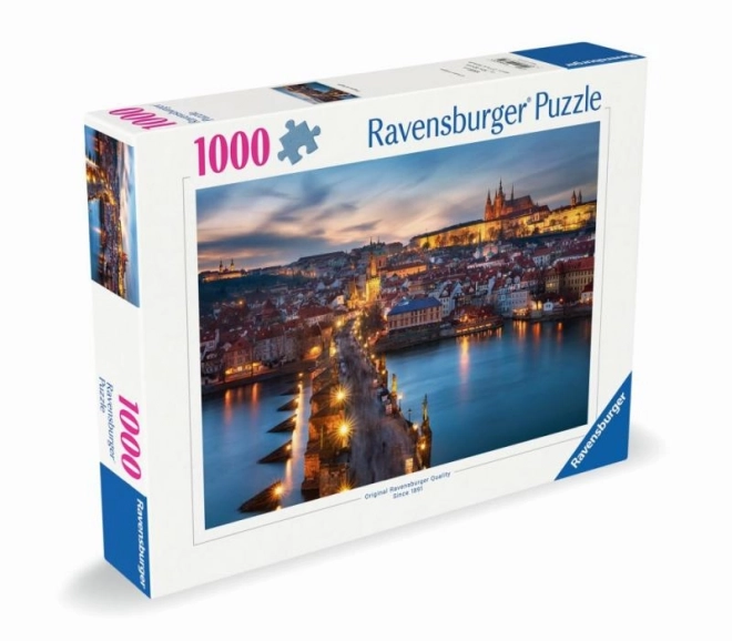 Sestavljanka Praga ponoči 1000 kosov od Ravensburger