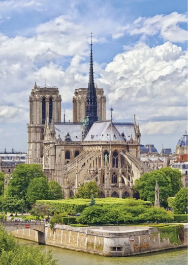 Sestavljanka 1000 kosov Notre-Dame od Dino