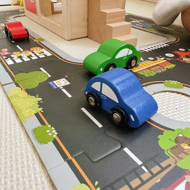 Woopie Green mestne sestavljanke za otroke - Avtocesta