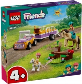 LEGO FRIENDS prikolica za konja in ponija