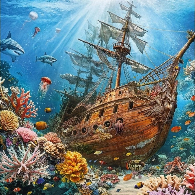Cherry Pazzi Puzzle Potopljeni Zaklad 1000 kosov