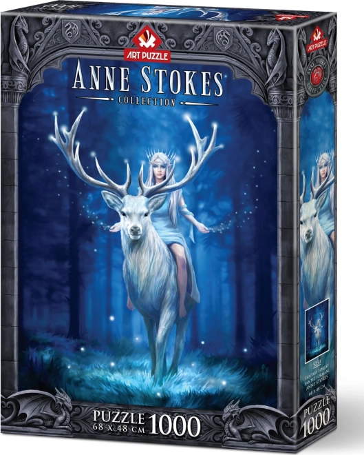 ART PUZZLE Uganka Kolekcija Anne Stokes: Čarobni gozd 1000 kosov