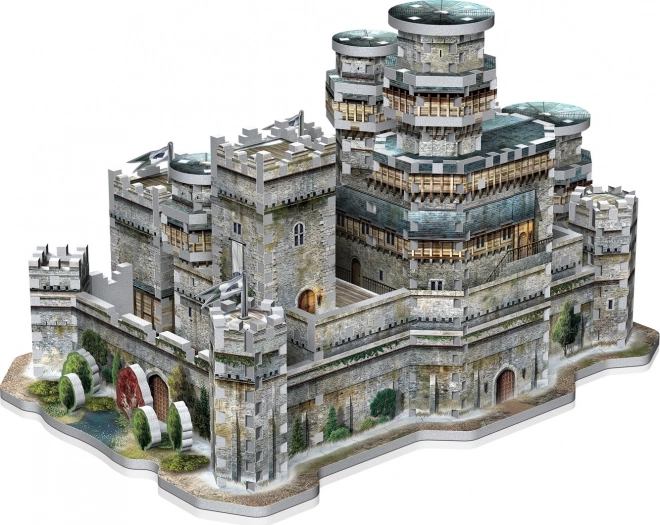 WREBBIT 3D sestavljanka Igra prestolov: Winterfell 910 kosov