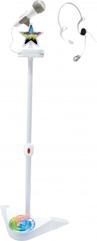 Bluetooth karaoke komplet z naglavnim mikrofonom