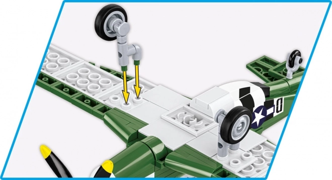 Konstrukcijski komplet letala P-51D Mustang COBI