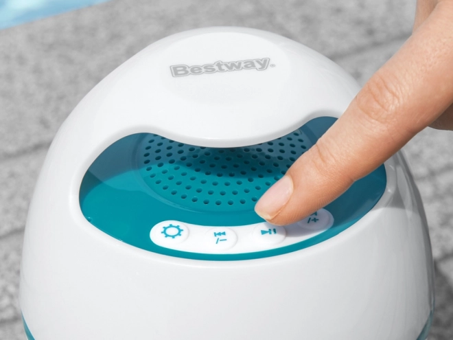 Bestway plavajoči zvočnik MusicWave z Bluetooth in LED lučjo