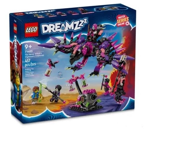 Čarobni LEGO DREAMZzz: Stvori Nočne more Čarovnice