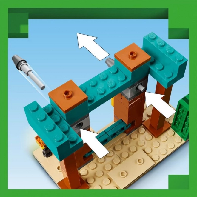 Lego Minecraft Peščena patrulja