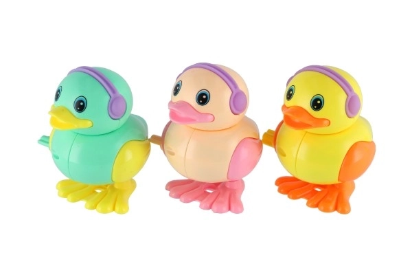Skakalna plastična račka na ključek