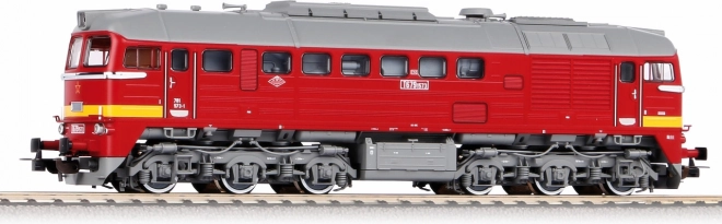 Dizelska lokomotiva T 679.1 »Sergej« ČSD – podroben model
