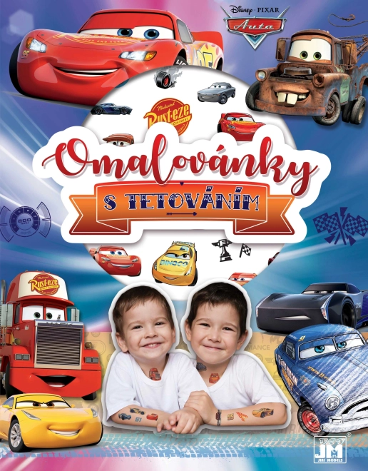 Pobarvanka s tetovažami CARS – Avtomobili