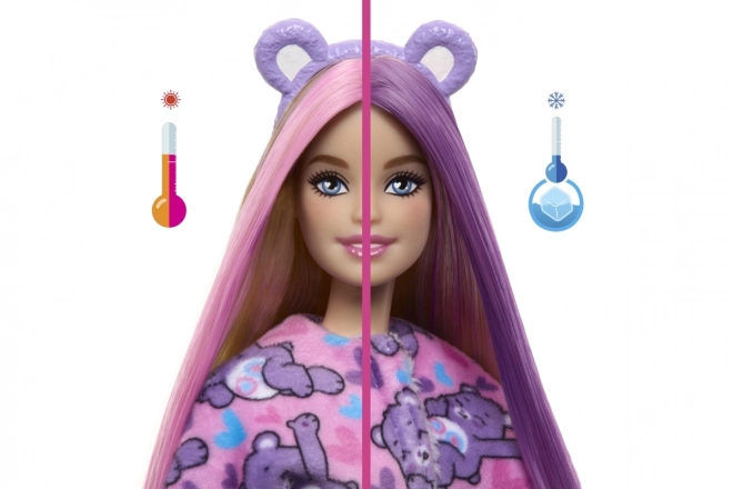 Barbie Cutie Razkritje Care Bears v vijolični barvi