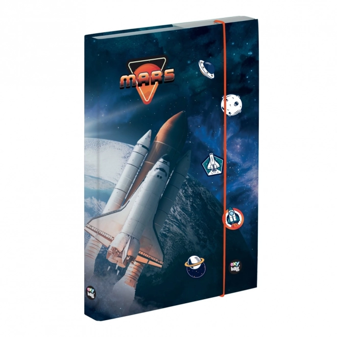 Šolski zaboj za zvezke Space