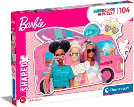Puzzle Barbie 104 kosov