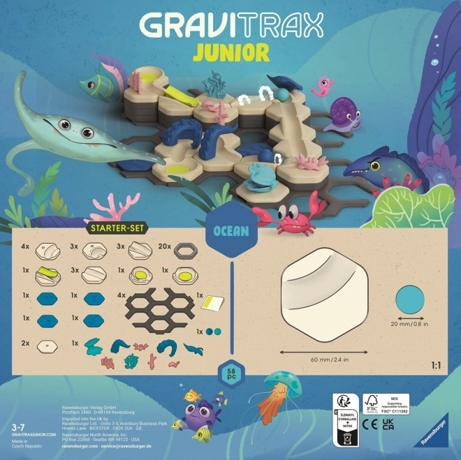 Ravensburger GraviTrax Junior Začetni Set Ocean
