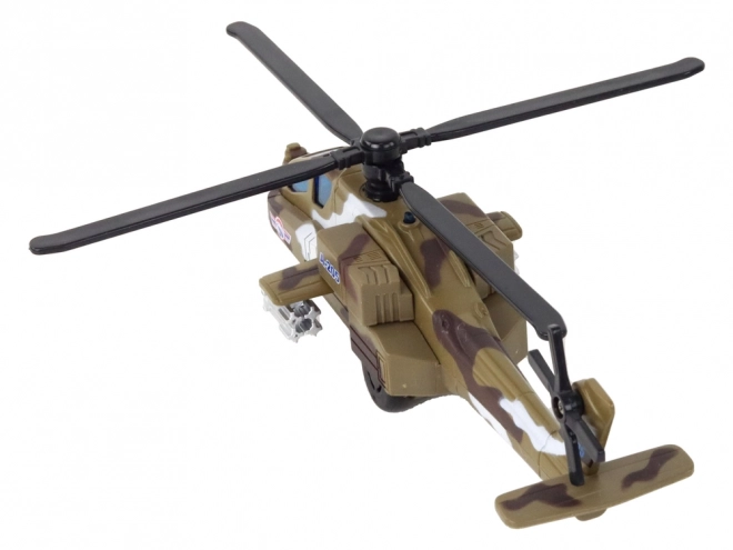 Vojaški helikopter Vojaški helikopter Aluminijasta zmes Zvočna osvetlitev