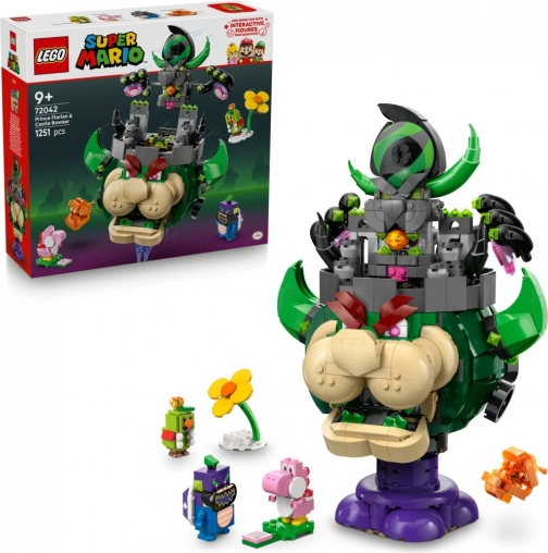 lego super mario princ florian in bowserjev grad