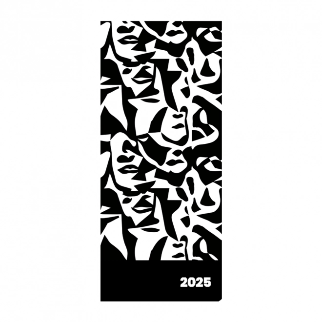 Mesečni Dnevnik 2025 Faces