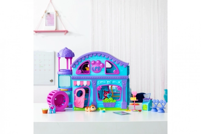 Komplet z igračami Littlest Pet Shop Hiša