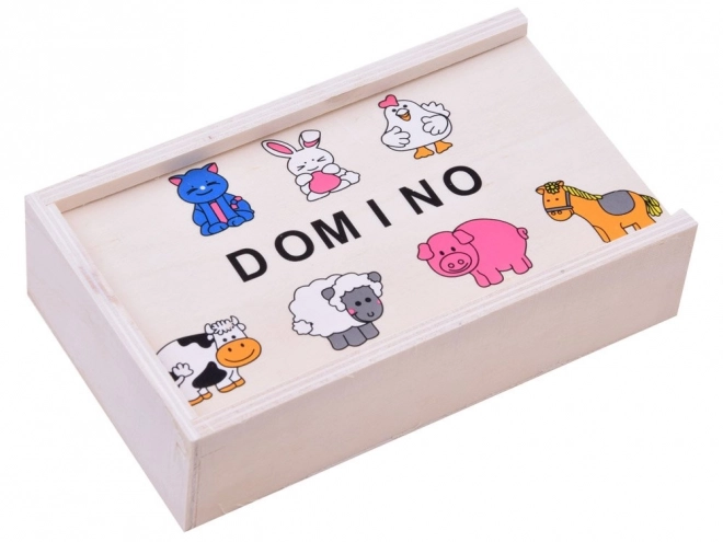 Domino puzzle pisane živali
