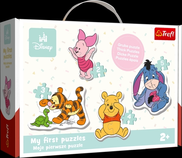 Otroške sestavljanke Disney: Medvedek Pu 4v1