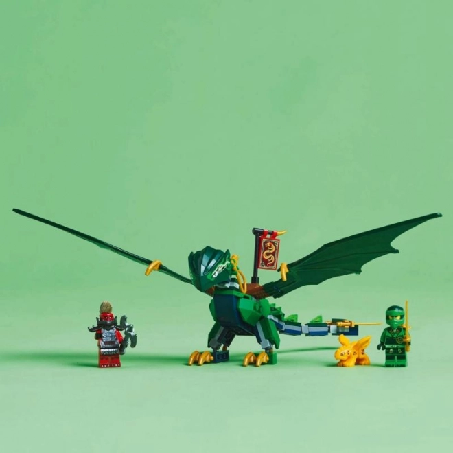 Lego Ninjago zeleni gozdni zmaj Lloyda