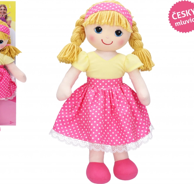 Pojoča lutka Míša Růžičková 55 cm