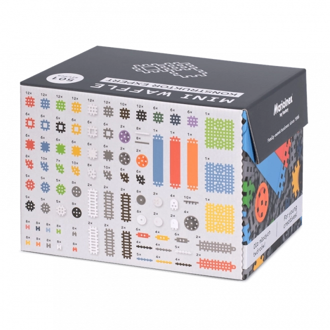 Gradbeni set Mini Waffle Expert 501 kosov