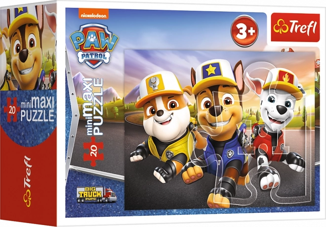 Sestavljanka Paw Patrol miniMAXI 20 kosov