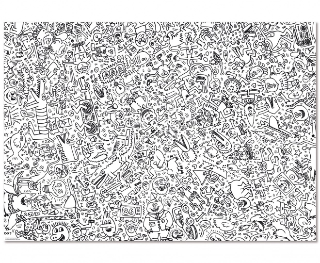 Vilac Puzzle Keith Haring 1000 delcev