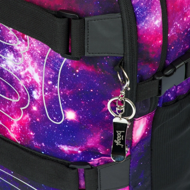 BAAGL Šolski nahrbtnik Skate Galaxy