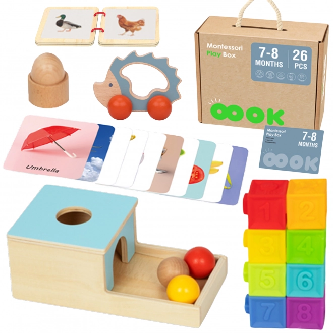 Izobraževalna škatla XXL Montessori Tooky Toy