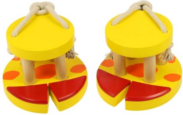 Lesene žirafje hojice za otroke Bigjigs Toys