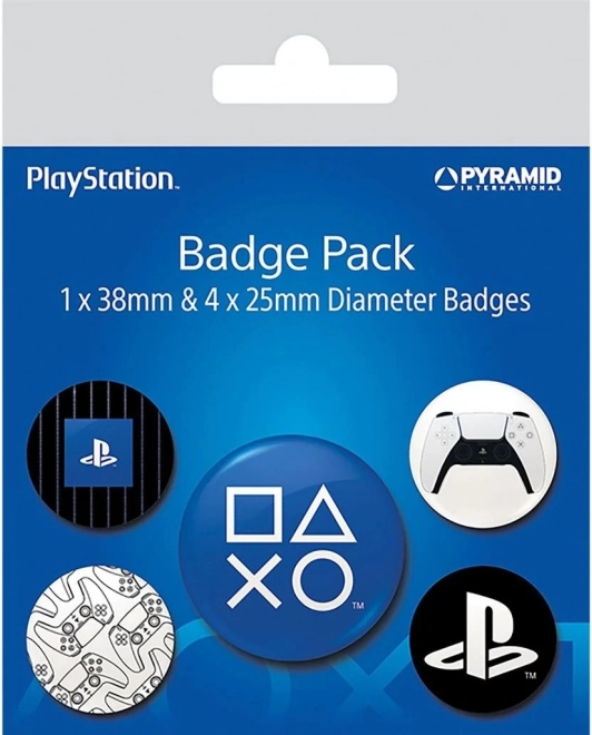 Komplet značk PlayStation