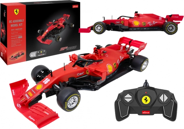 Komplet Avtomobilček RC Rastar 1:16 Bolid Ferrari SF1000 rdeč