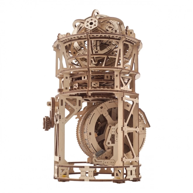 Ugears leseni mehanični model urnega mehanizma s tourbillonom